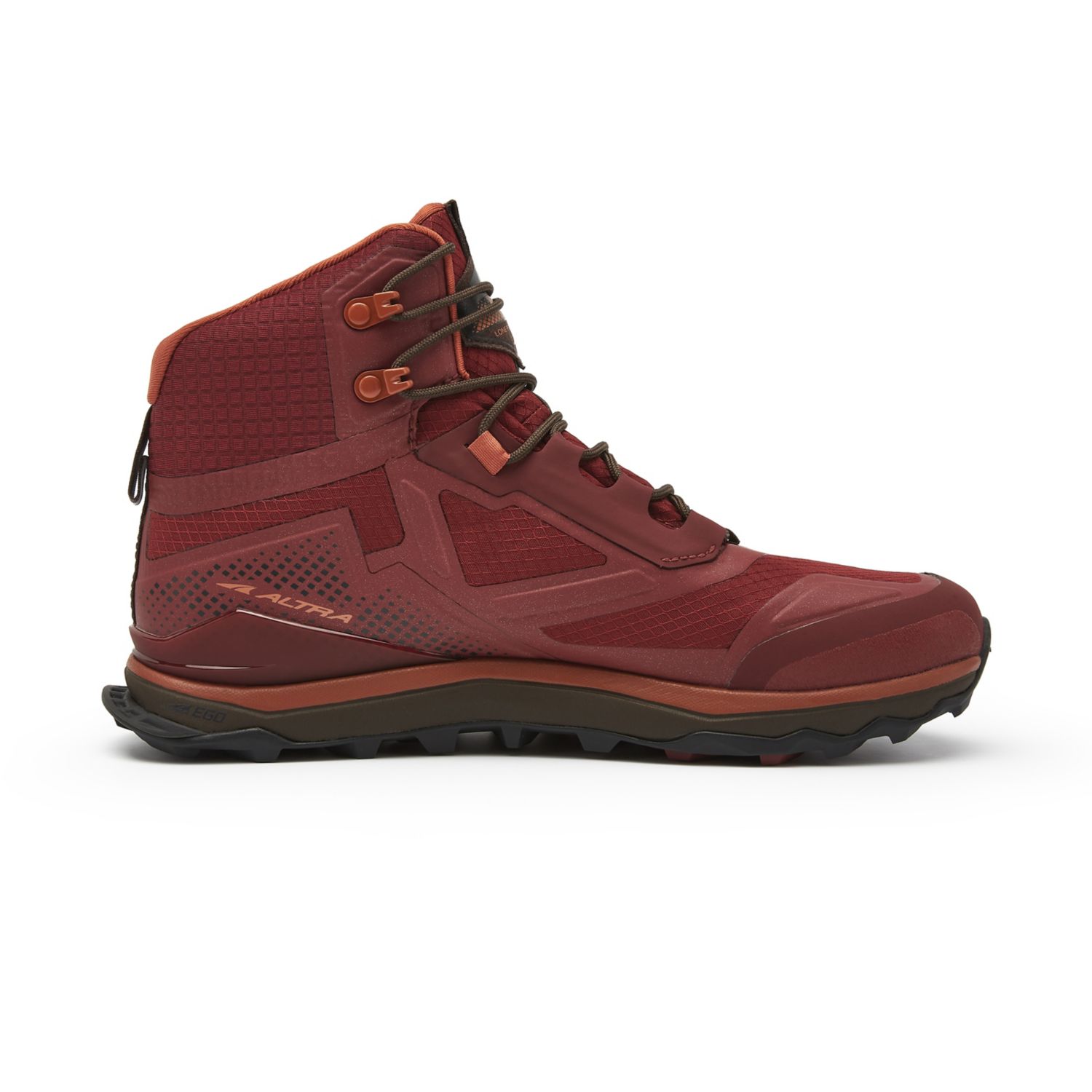 Botas Montaña Altra Lone Peak All-wthr Mid Hombre Burdeos | Costa Rica-61073929